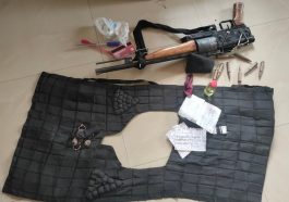 BREAKING: Man found with gun, bullets, bullet-proof vest says he was paid N180,000 to fight for two months