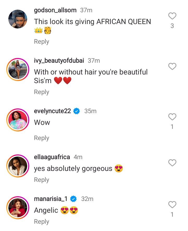 Reactions as Destiny Etiko Shares Her New Look After Shaving Her Hair [PHOTOS]