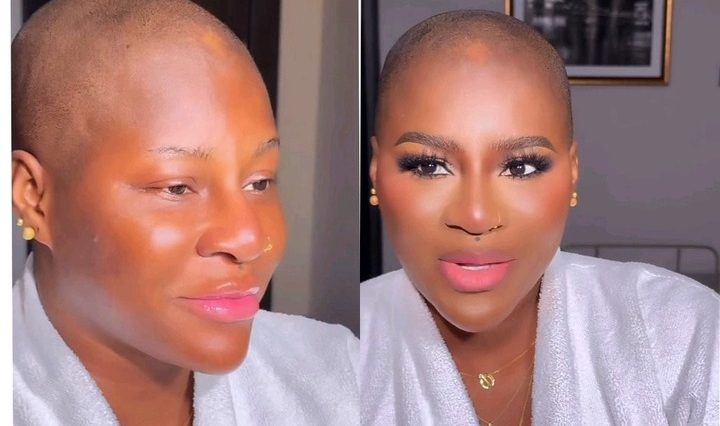 Reactions as Destiny Etiko Shares Her New Look After Shaving Her Hair [PHOTOS]