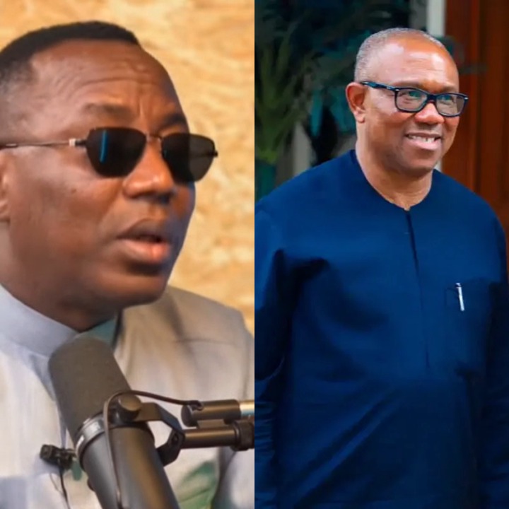 Peter Obi In 2yrs May Run As Deputy To Someone, He Might Not Even Have A Political Party -Sowore Revealed.